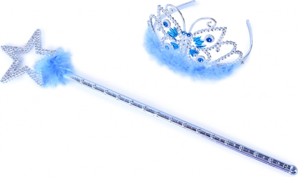 Princess Set of Tiara and Magic Wand