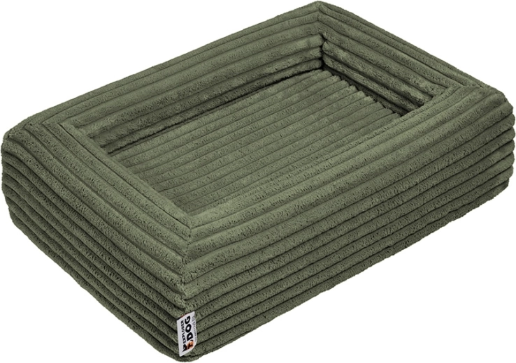 Orthopedic dog bed Cloud XS 60 × 40 cm Moss Green