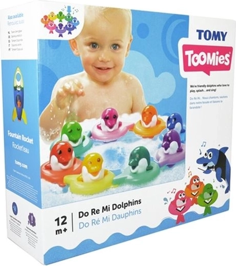 TOMY Toomies muzikale baddolfijntjes