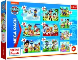 Puzzel Paw Patrol Trefl 10v1