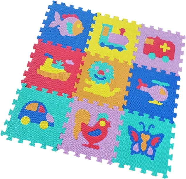 Schuimpuzzel Dieren en Verkeer II