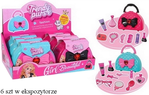 Set de beauté pour enfants dans un sac à main
