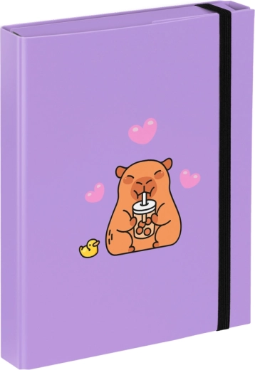 Baagl A5 School Notebook Folder Capybara
