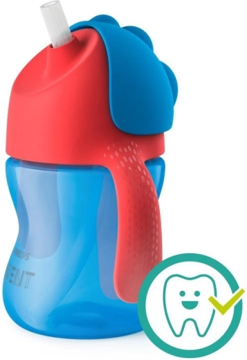 Philips Avent cup with flexible straw 200 ml for boys