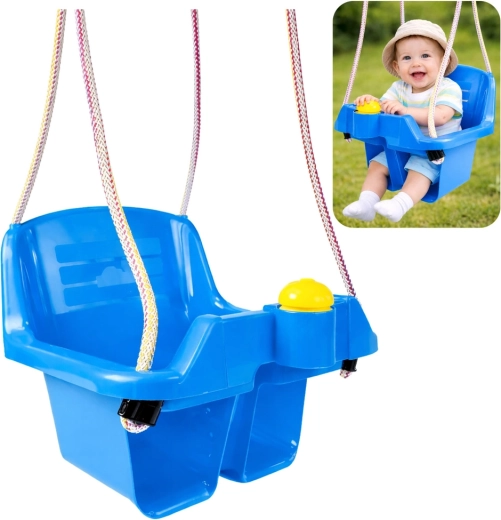 Kinder-Bucket-Schaukel blau