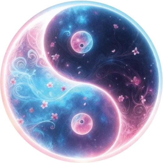 Puzzle rond Yin et Yang 570 pièces