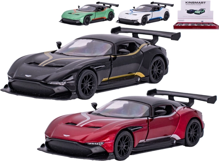 Metallmodellauto Aston Martin Vulcan 1:38 mit Rückzugantrieb Kinsmart