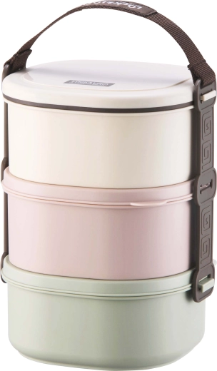 Plastic food carrier Lock 3×680 ml