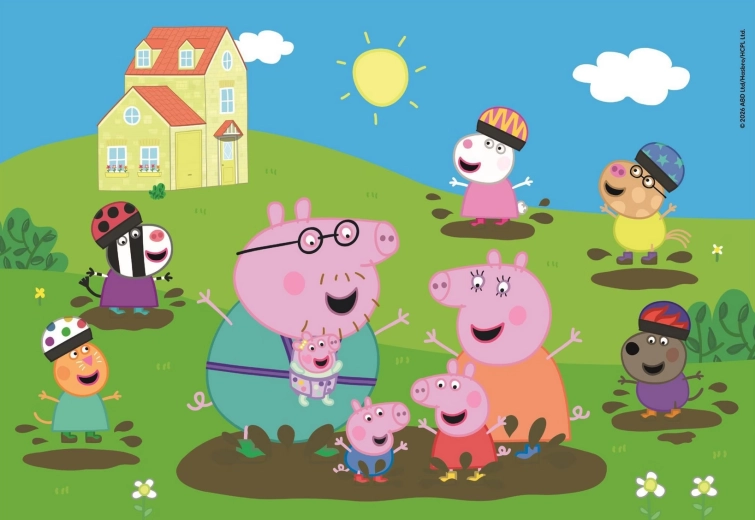 Clementoni puzzel Peppa Pig MAXI 104 stukjes