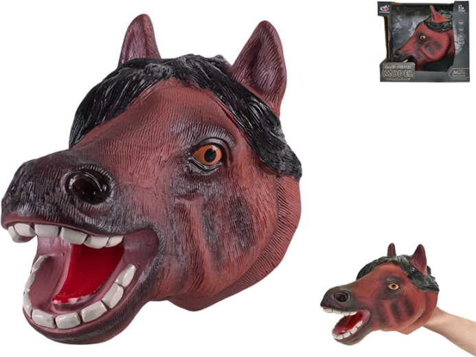 Handpop paard 21 cm