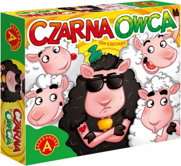 Czarna Owca jeu de cartes d’observation avec sonnette