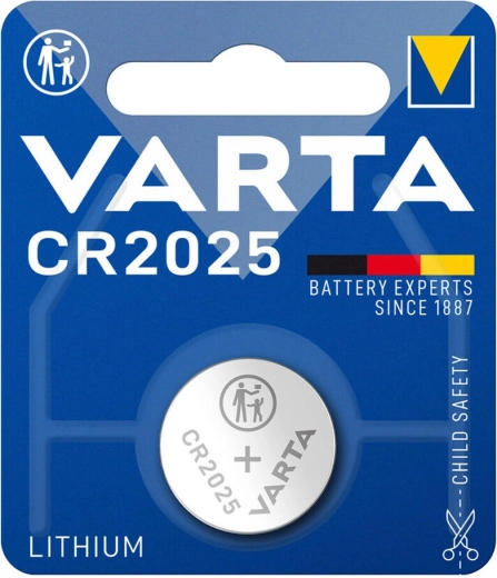 Pile bouton au lithium CR2025 Varta