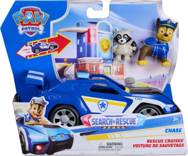 PAW Patrol Chase’s Rescue Vehicle with Figures