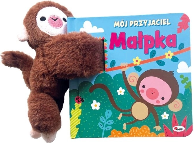 My Monkey Friend – Board Book with Plush Mascot
