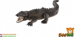 Modèle en plastique de crocodile d’Afrique de l’Ouest 17 cm