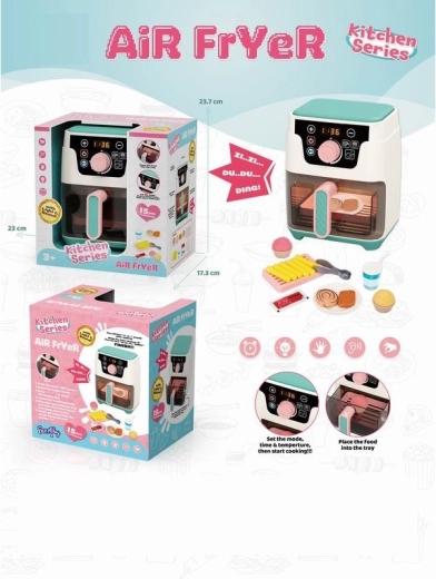 Kinder-Batterie-Fritteuse Air Fryer