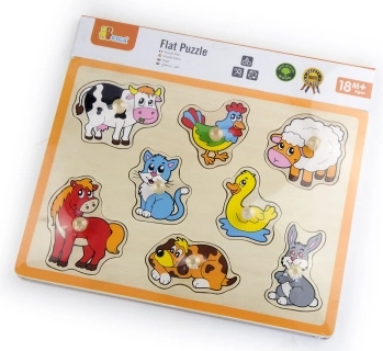Wooden Puzzle Farm Animals Viga