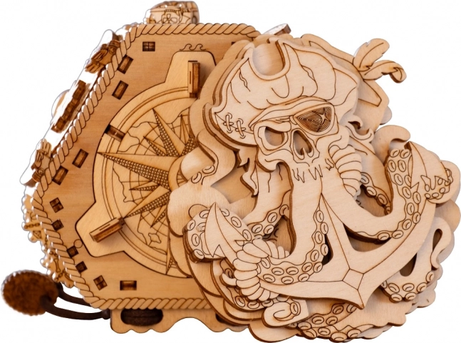 Wooden Puzzle Blackbeard's Compass