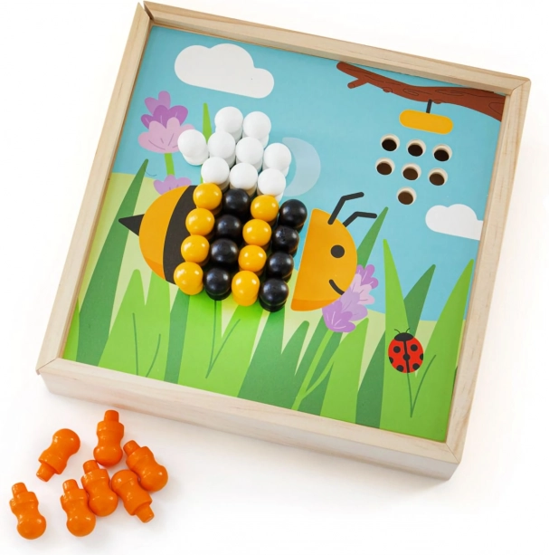 Bigjigs Toys wooden mosaic Garden