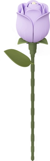 ROBOTIME ROKR bloemkunst: 3D-puzzel lavendelroos, 37 stukjes