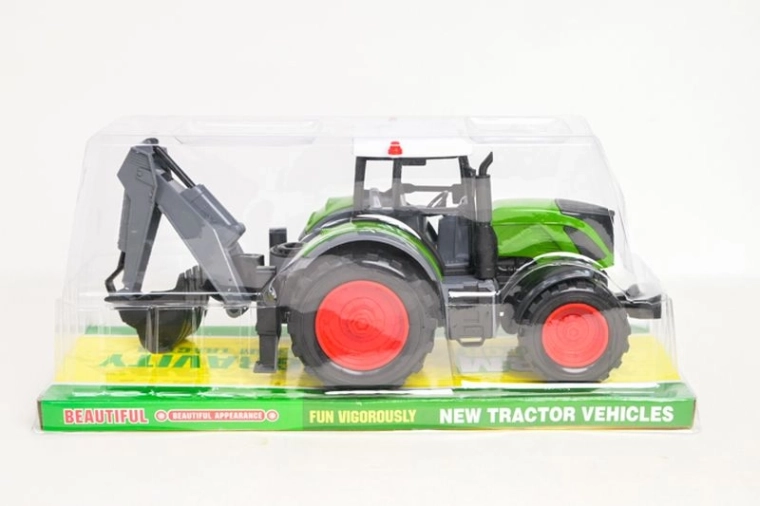 Tracteur pour enfants avec pelleteuse