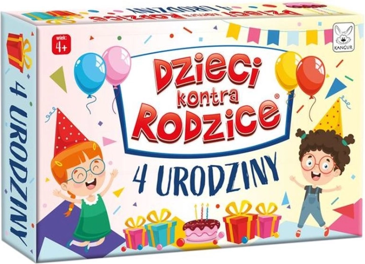Enfants contre parents – Anniversaire (jeu d’énigmes illustrées) 4+