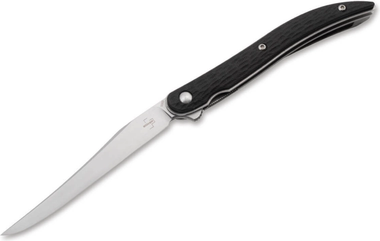 Couteau de poche BÖKER Plus Urban Texas Toothpick, 8,4 cm, G10, noir, avec clip