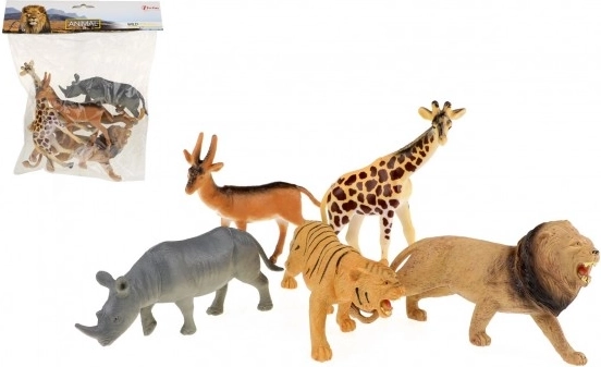 Safari Tiere Kunststoffset