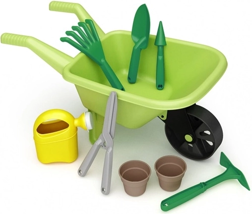 Adriatic Kids' Gardening Set with Wheelbarrow