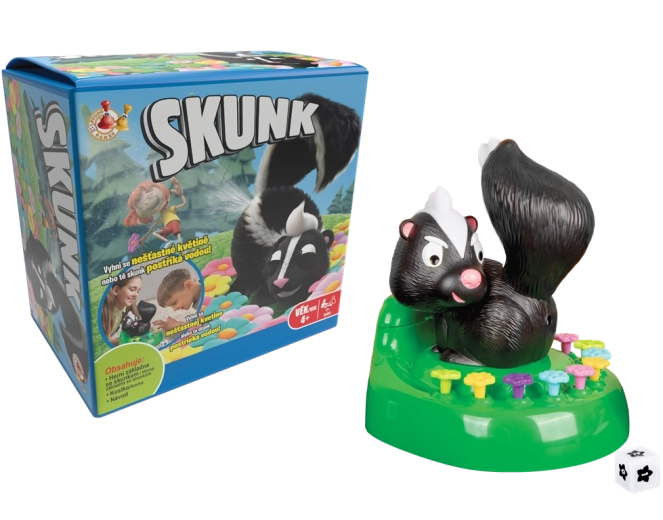 Studo Games Skunk – jeu de société familial avec dé et surprise