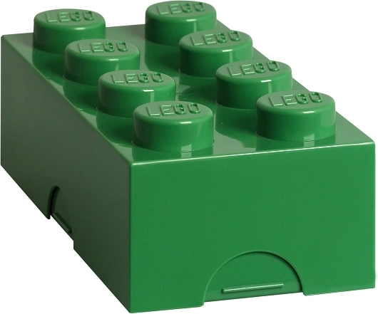 Lego broodtrommel donker­groen