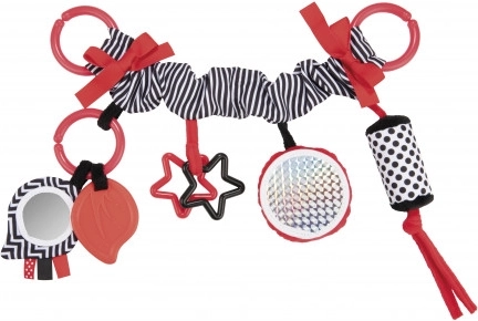 Canpol babies Contrast Hanging Toy for Stroller/Car Seat SENSORY