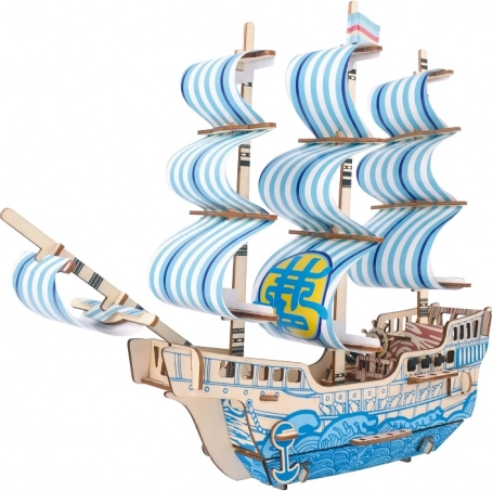 WOODCRAFT Wooden 3D Puzzle Dream Ship