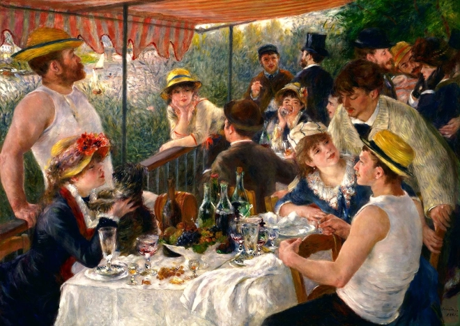 Puzzle Auguste Renoir: Luncheon of the Boating Party 1000 pieces