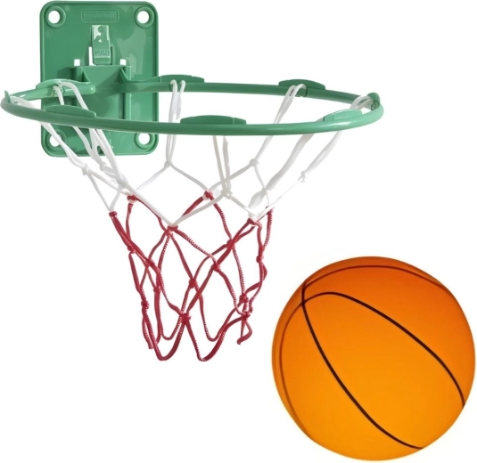 Masterkidz mini basket aan de muur met bal voor STEM-panelen