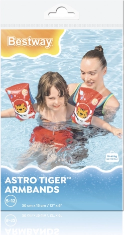 Swimming Armbands Tigers 30x15 cm BESTWAY