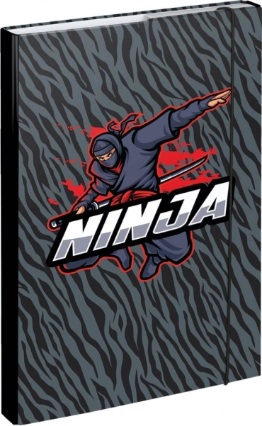 Baagl chemise pour cahiers scolaires A4 Ninja