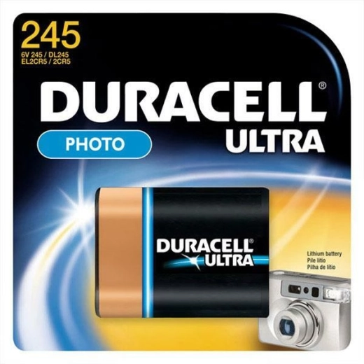 Lithiumbatterie 2CR5 6 V Duracell Ultra für Kameras