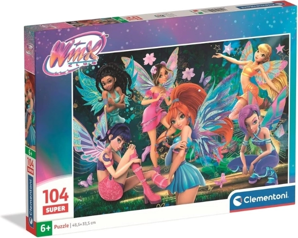 Clementoni Super Winx puzzle (104 pieces)