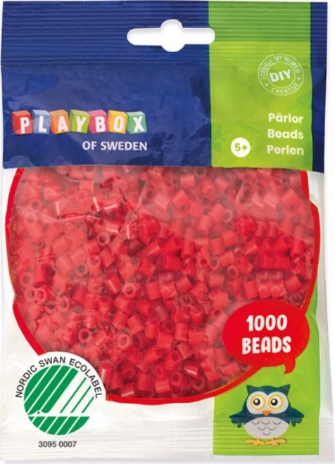 Bügelperlen Rot 1000 Stk.