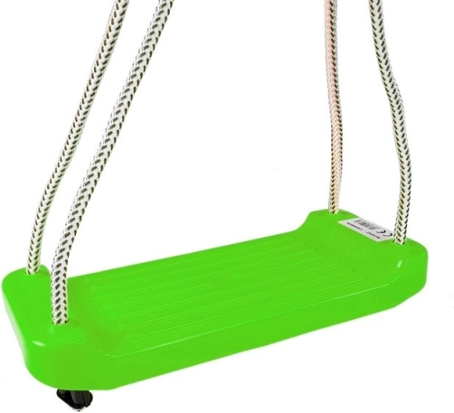 Garden swing plastic seat green