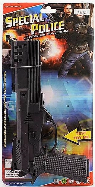 Pistolet à cliquet pour petits soldats