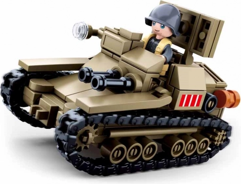 Sluban kleine tank uit de Tweede Wereldoorlog