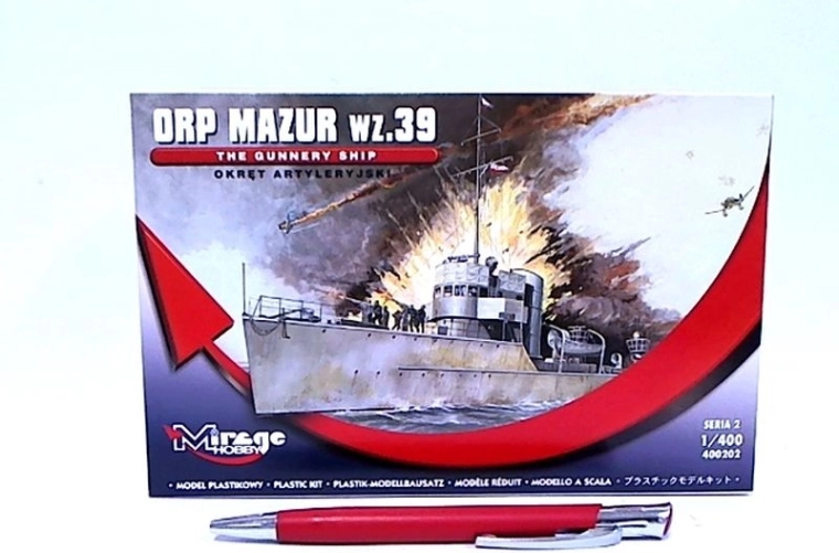 Maquette plastique Mirage à coller ORP Mazur