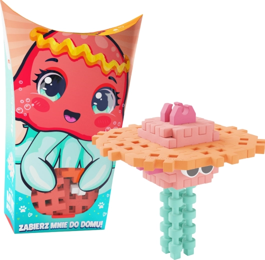 Jeu de construction Mini Waffle Pocket Pets – Méduse