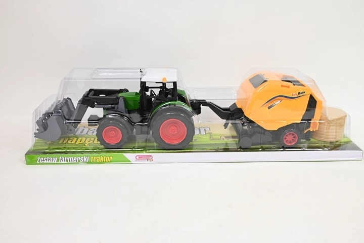 Tracteur avec machine agricole