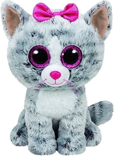 Pluchen mascotte TY Beanie Boos Kiki – kat 24 cm