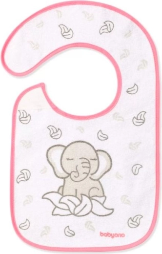 BabyOno bavoir éponge imperméable avec soleil, taille moyenne (6m+)