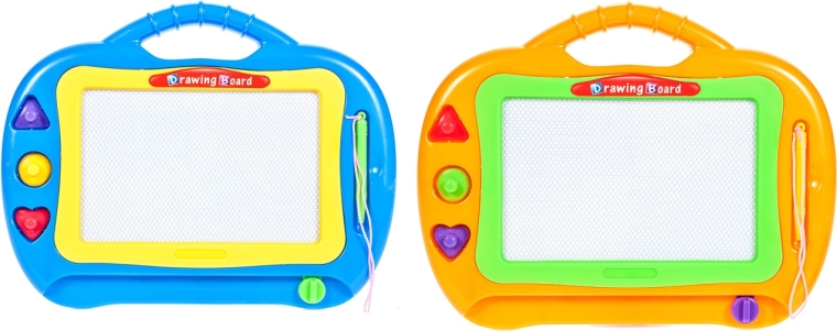 Kleurig magnetisch tekenbord Leterki met stempels