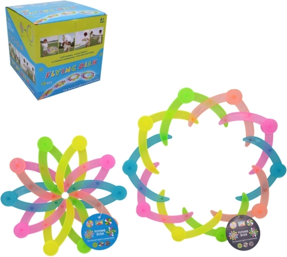 Disque volant pliable 33 cm – boîte de 18 pcs